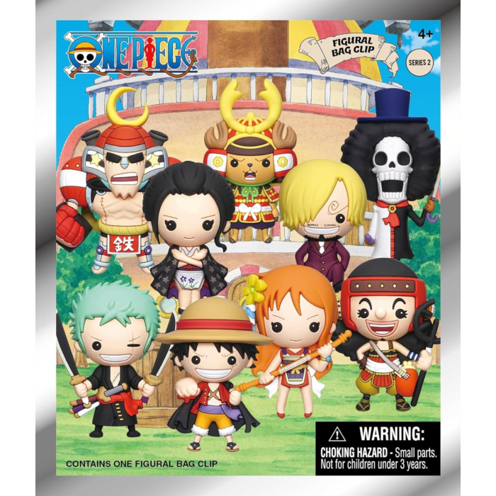 One Piece - Series 2 3D Figural Foam Bag Clip Blind Bag (Single Unit)