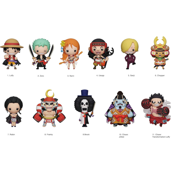 One Piece - Series 2 3D Figural Foam Bag Clip Blind Bag (Single Unit)