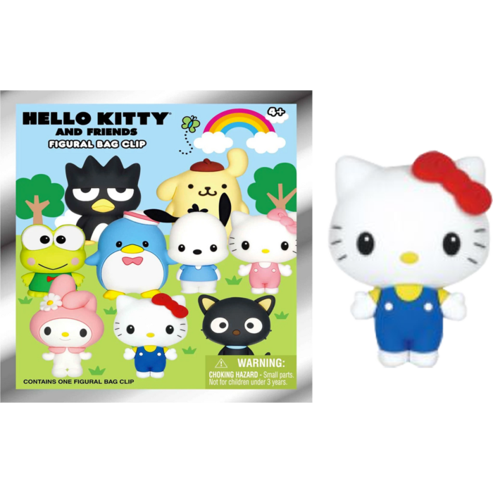 Hello Kitty and Friends - Series 01 3D Figural Foam Bag Clip Blind Bag (Single Unit)