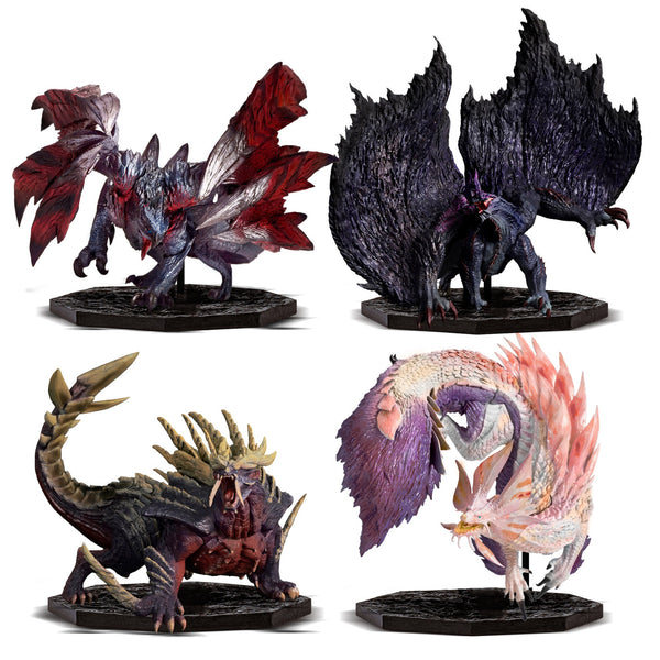 PRE ORDER Monster Hunter: CAPCOM FIGURE BUILDER CUBE (Gore Magala/Crimson Glow Valstrax/Magnamalo (Enraged)/Mizutsune) (4 in the Assortment)