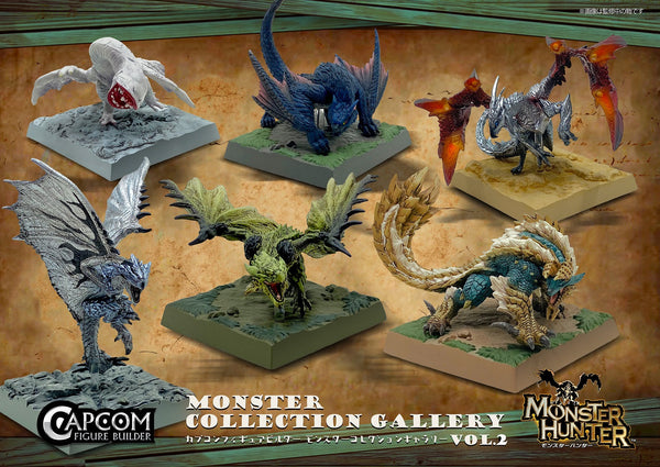 PRE ORDER Monster Hunter: CAPCOM FIGURE BUILDER - Monster Collection Gallery Volume 2