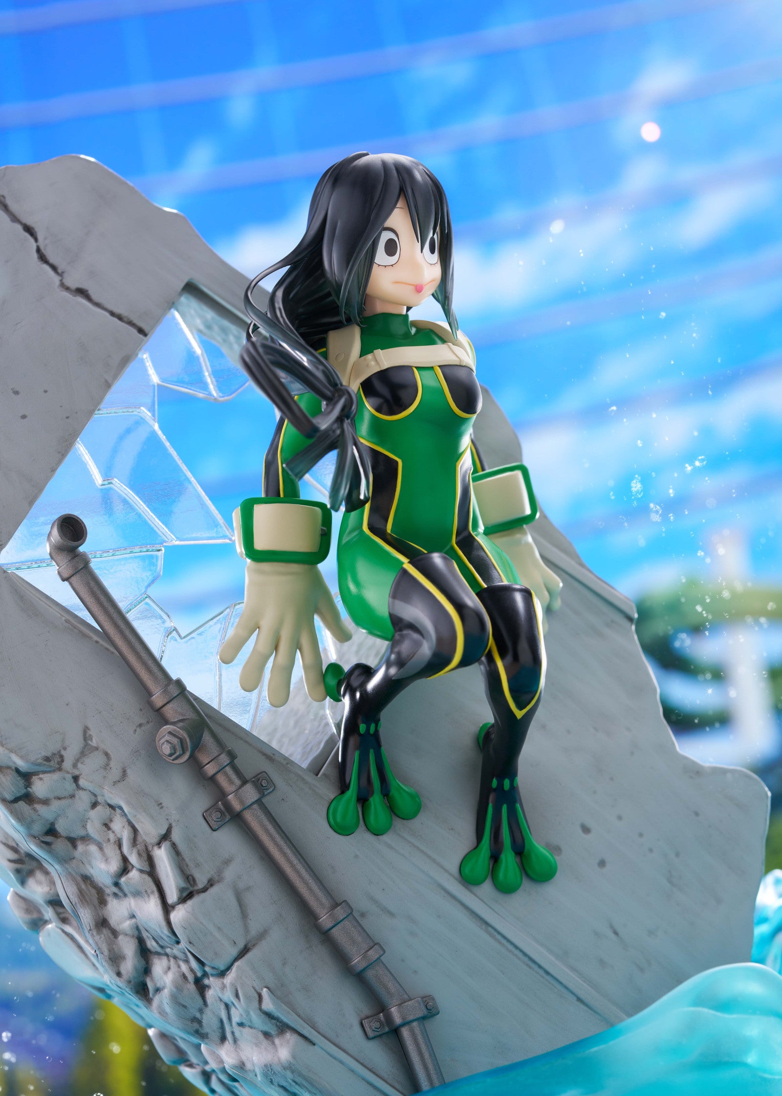 PRE ORDER My Hero Academia: DRESSTA STATUE FIGURE - Tsuyu Asui