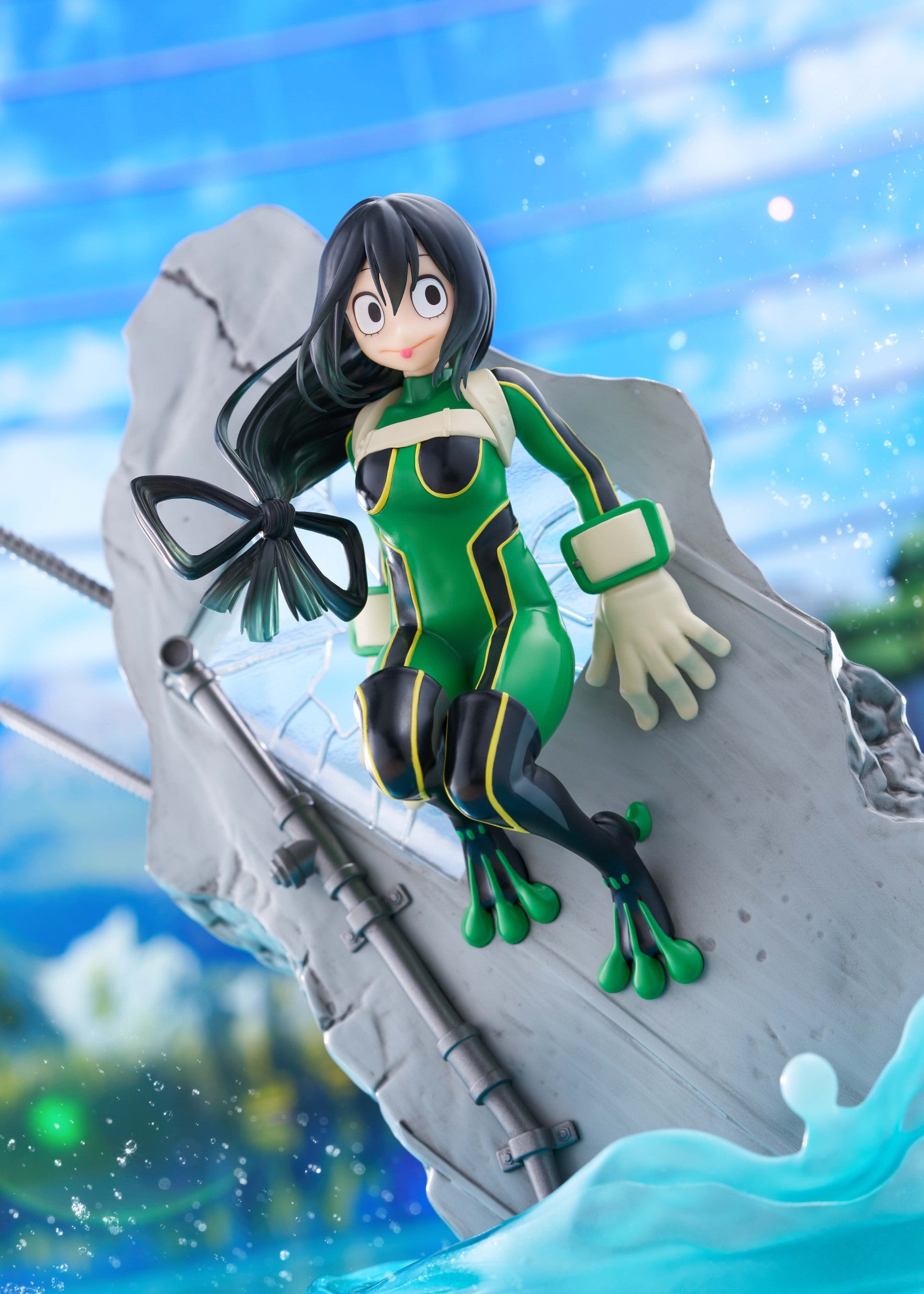 PRE ORDER My Hero Academia: DRESSTA STATUE FIGURE - Tsuyu Asui