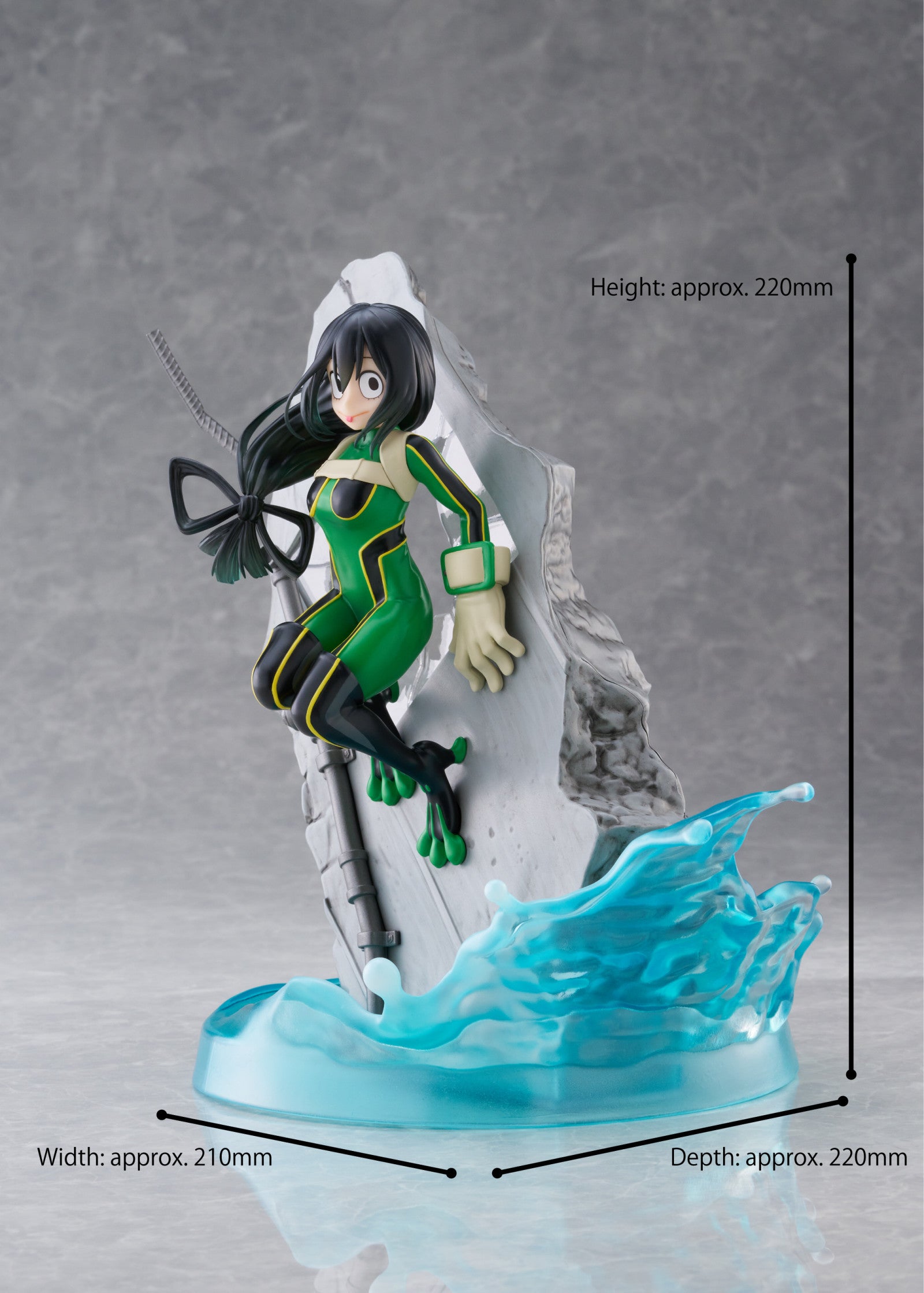 PRE ORDER My Hero Academia: DRESSTA STATUE FIGURE - Tsuyu Asui