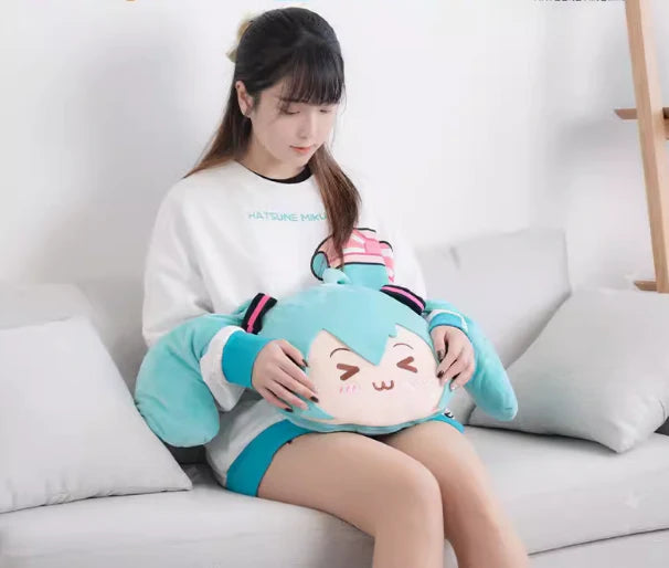 Moeyu Hatsune Miku: Multi-Functional Pillow Blanket