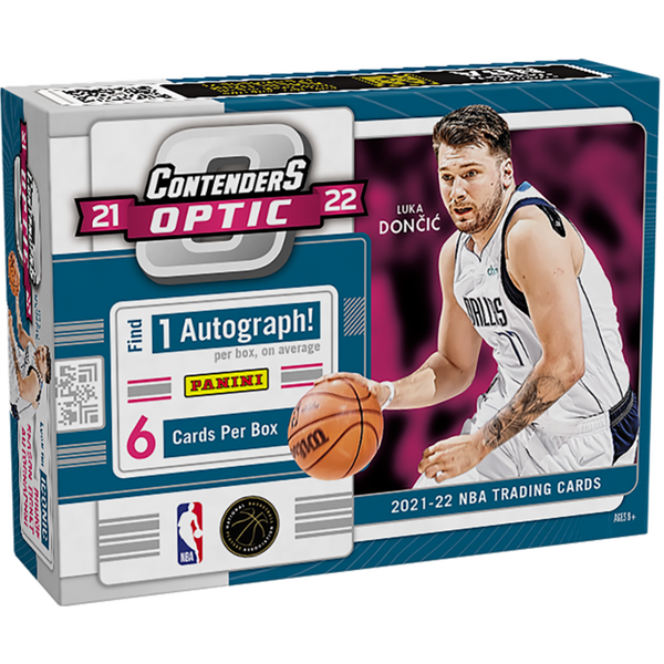 NBA Basketball - 2021/22 Panini Contenders Optic Trading Cards Hobby Box (1 Pack / 6 Cards)