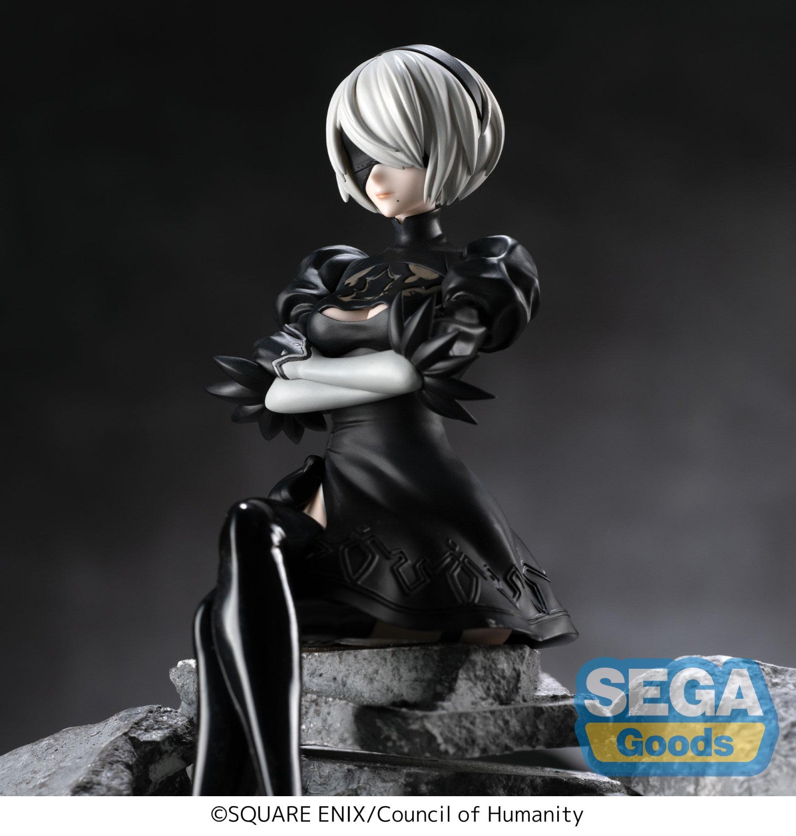 PRE ORDER NieR:Automata Ver 1.1a: PM PERCHING FIGURE - 2B