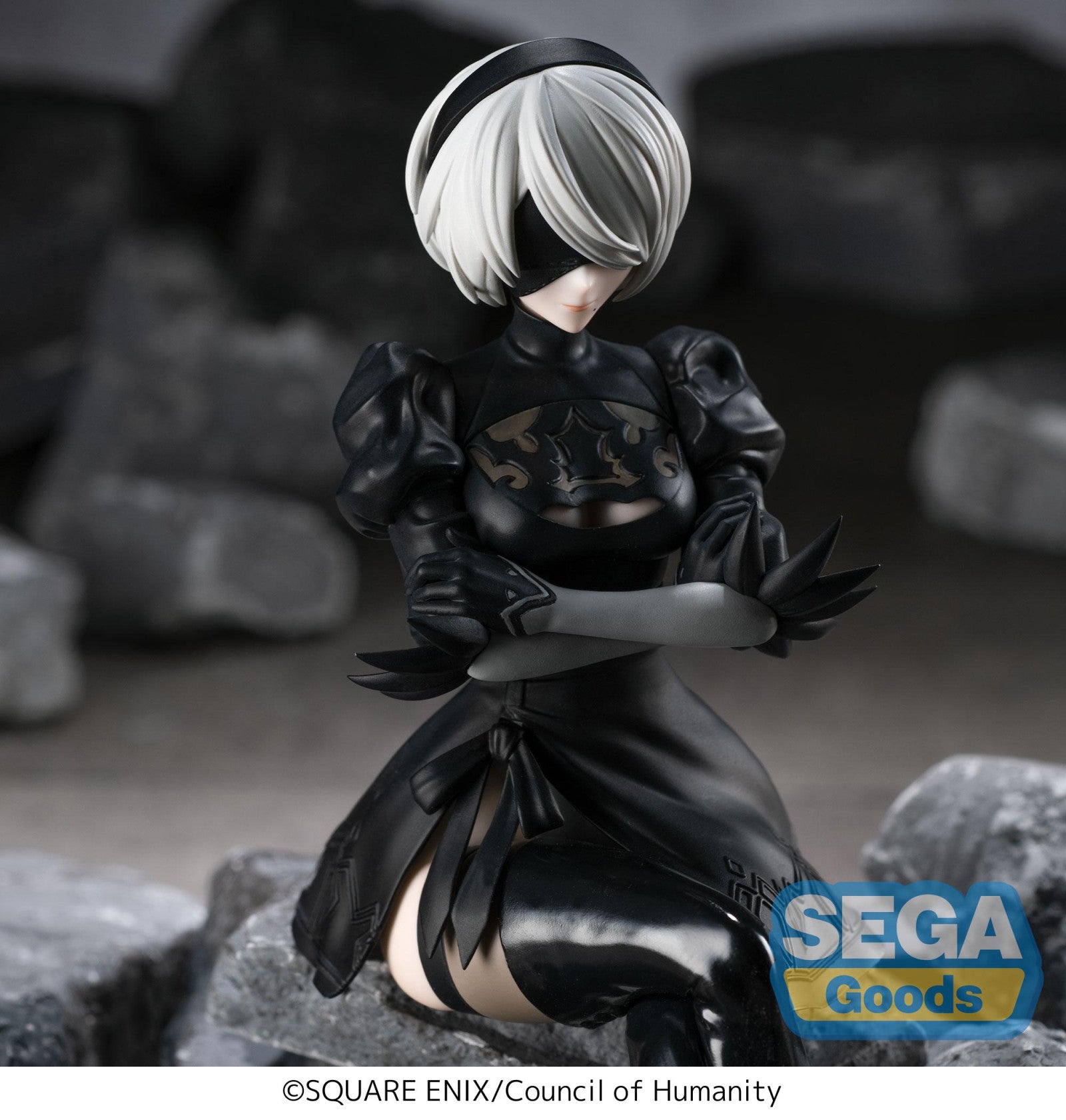 PRE ORDER NieR:Automata Ver 1.1a: PM PERCHING FIGURE - 2B