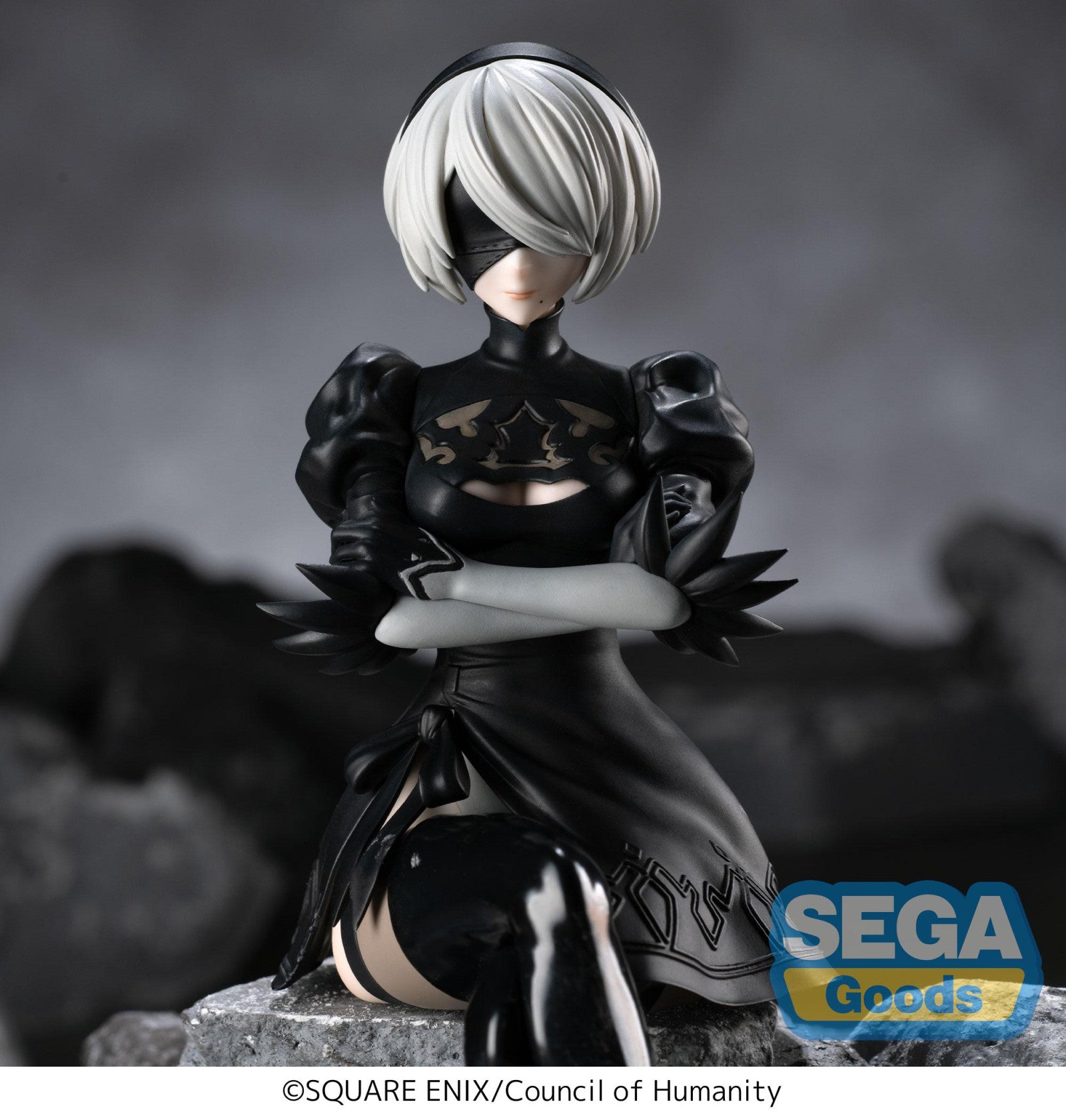 PRE ORDER NieR:Automata Ver 1.1a: PM PERCHING FIGURE - 2B