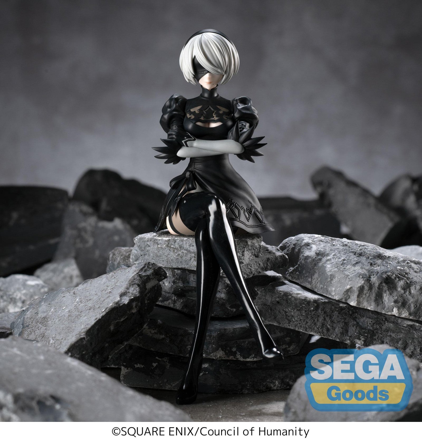 PRE ORDER NieR:Automata Ver 1.1a: PM PERCHING FIGURE - 2B