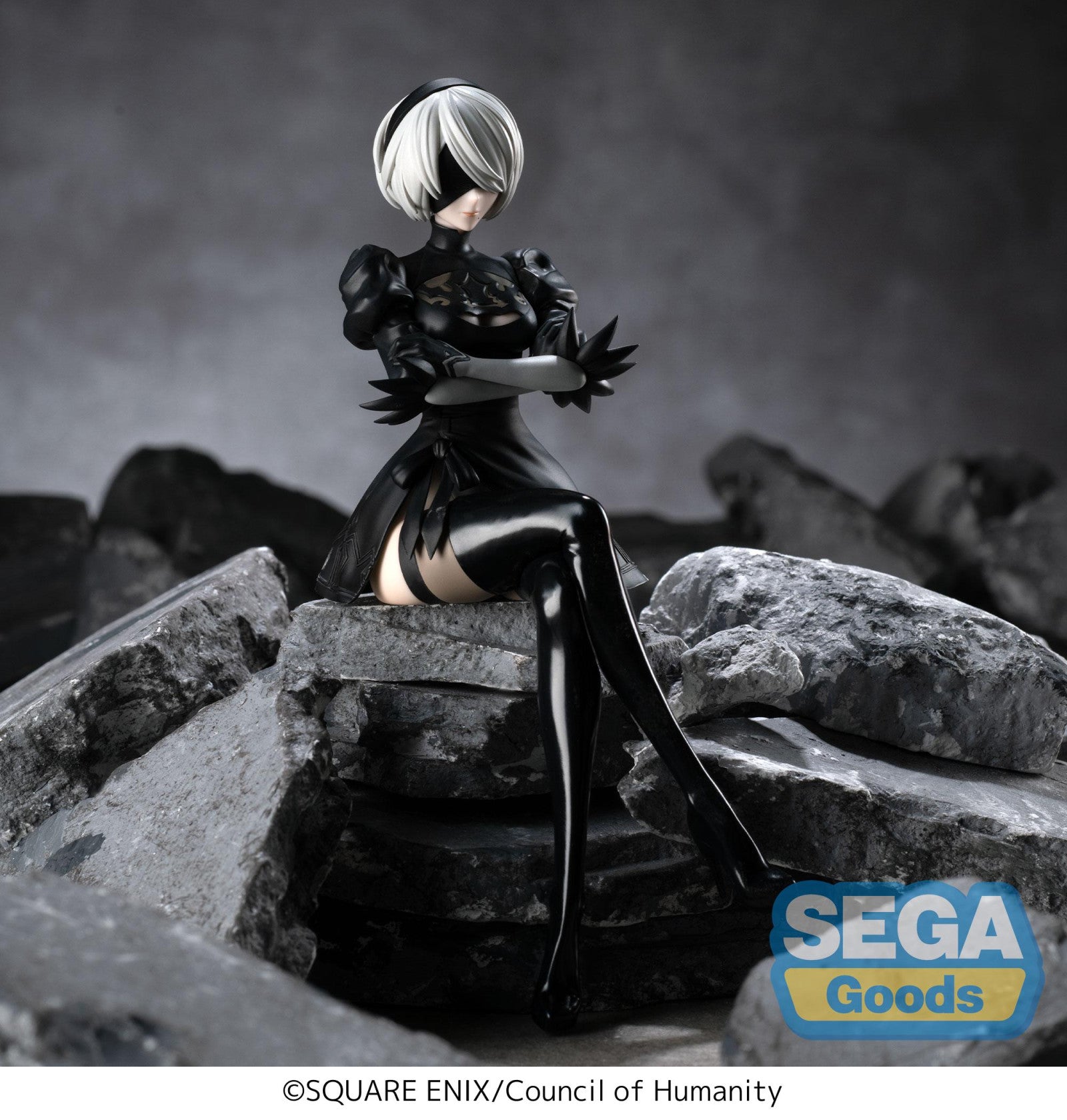 PRE ORDER NieR:Automata Ver 1.1a: PM PERCHING FIGURE - 2B