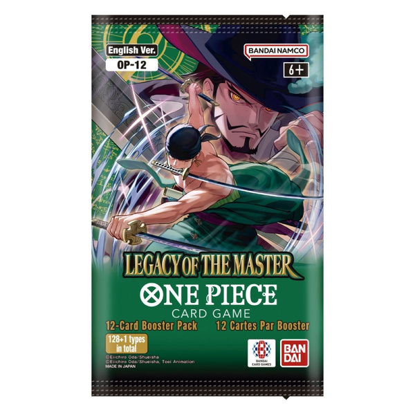 One Piece Card Game: Booster Display – Legacy Of The Master [OP-12] SINGLE