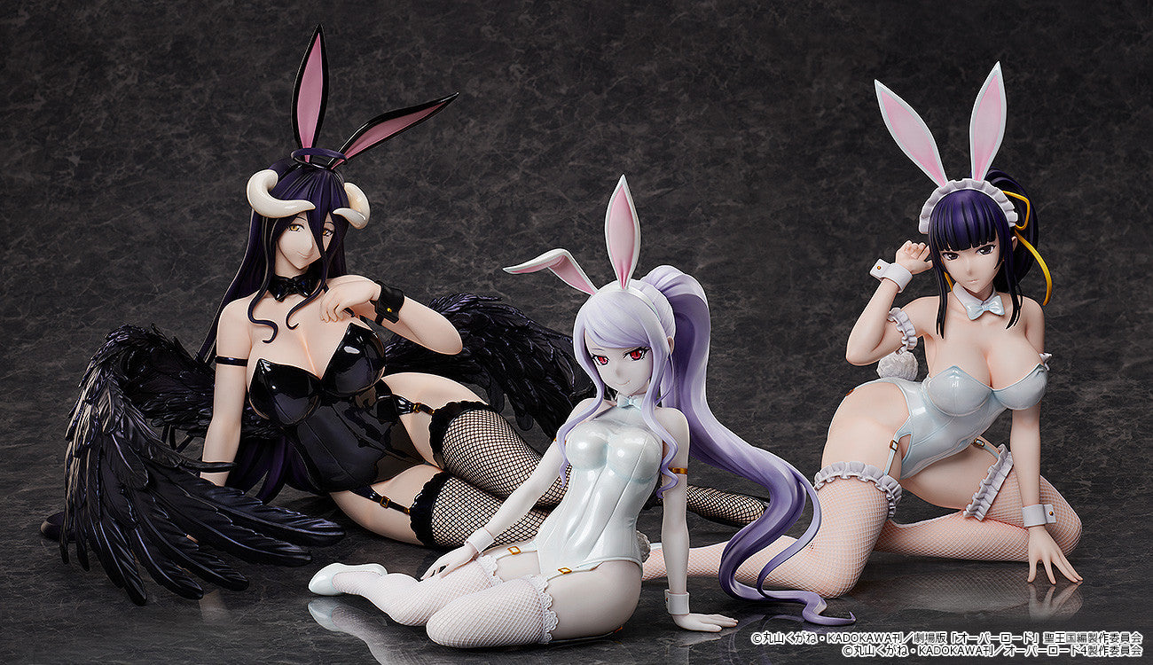 PRE ORDER Overlord: 1/4 SCALE BUNNY FIGURE - Albedo (Black Bunny Figure)