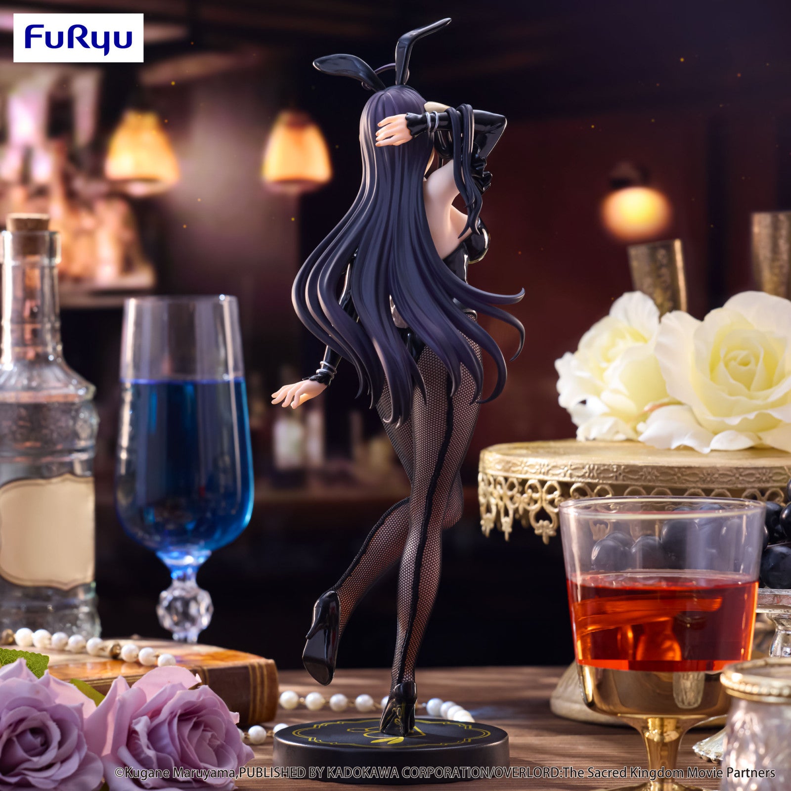 Furyu Albedo Black Color Version – Figura Bicute Bunnies 30 Cm – Collezione Overlord – Edizione Da Collezione Per Adulti