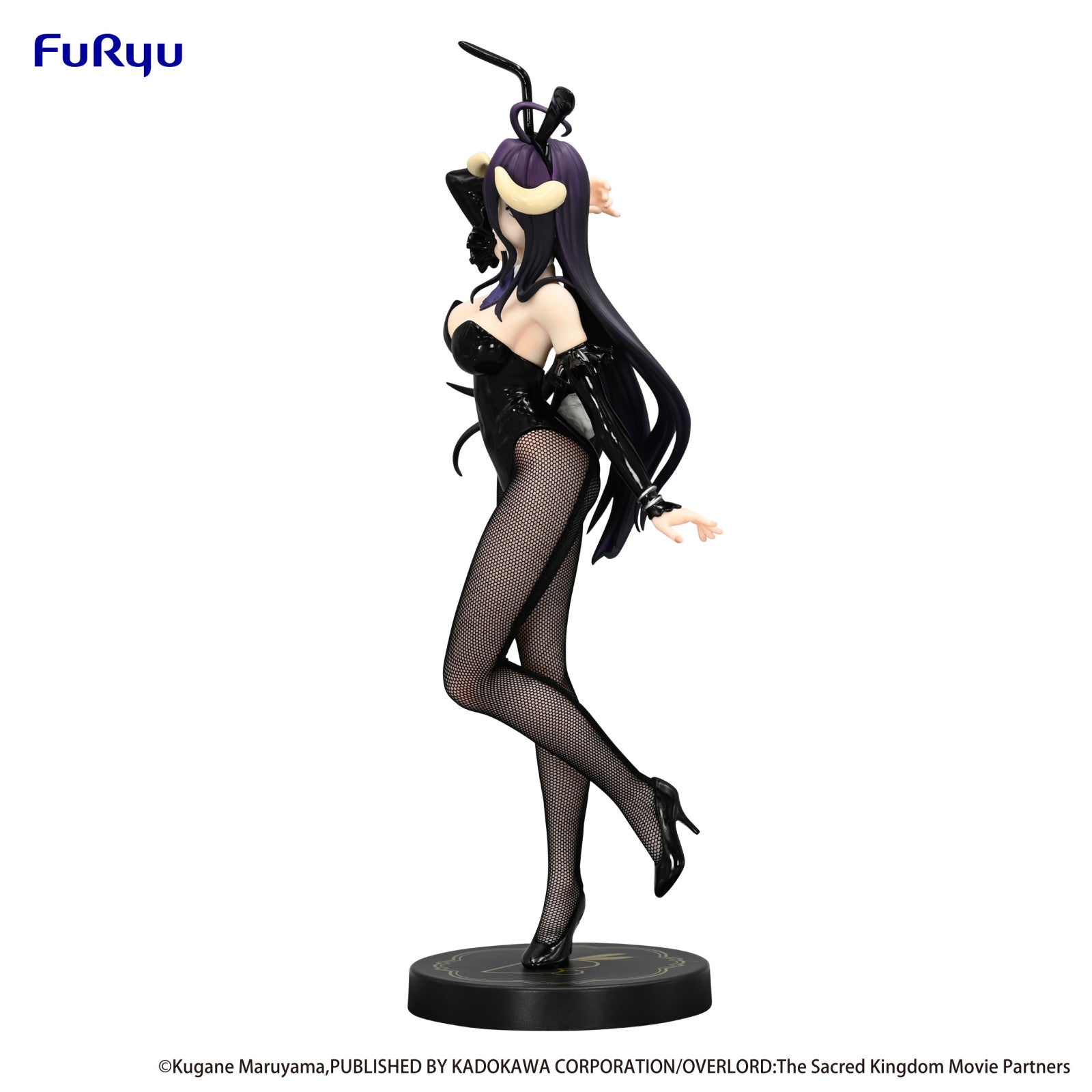 PRE ORDER Overlord: BICUTE BUNNIES FIGURE - Albedo (Black Colour Version)