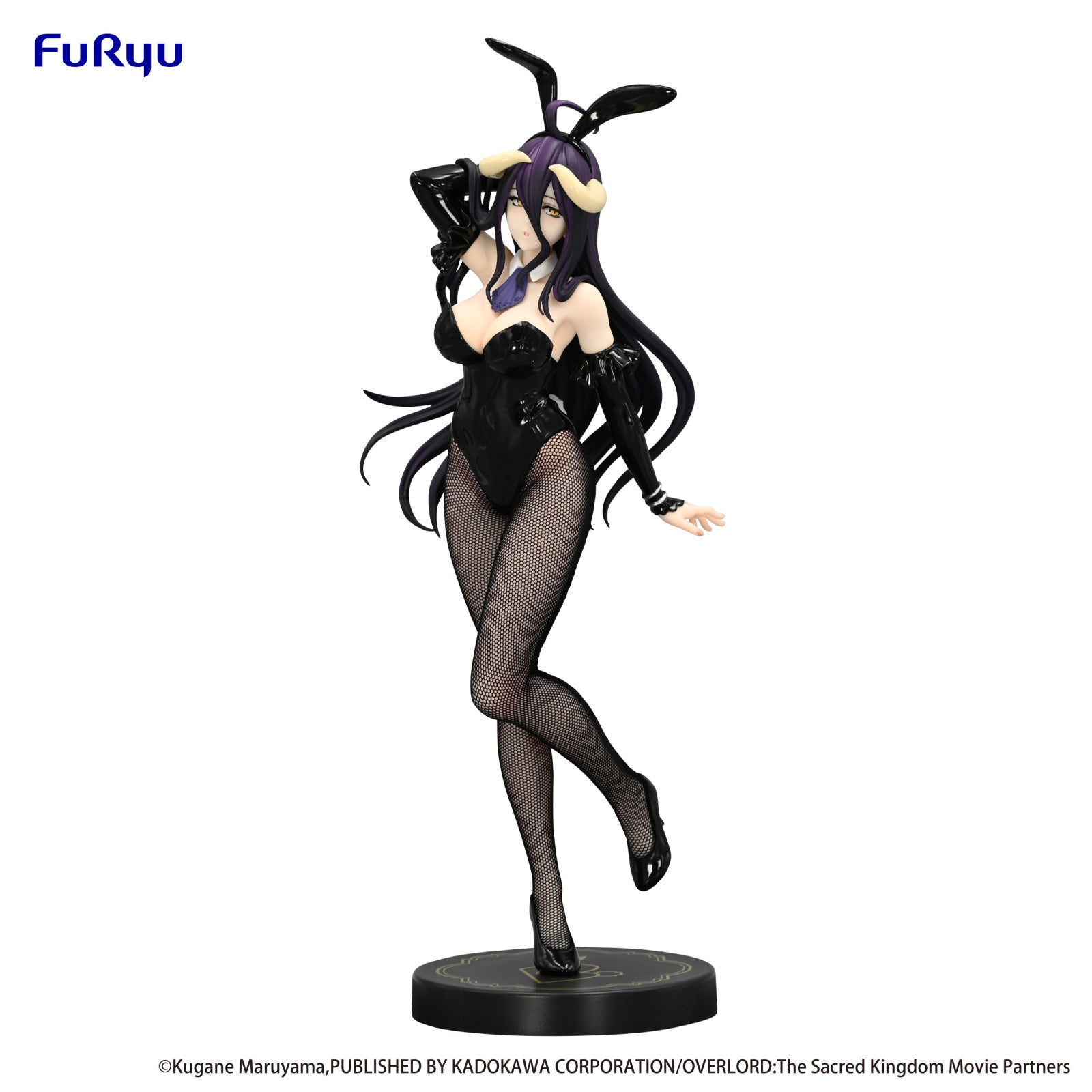 PRE ORDER Overlord: BICUTE BUNNIES FIGURE - Albedo (Black Colour Version)