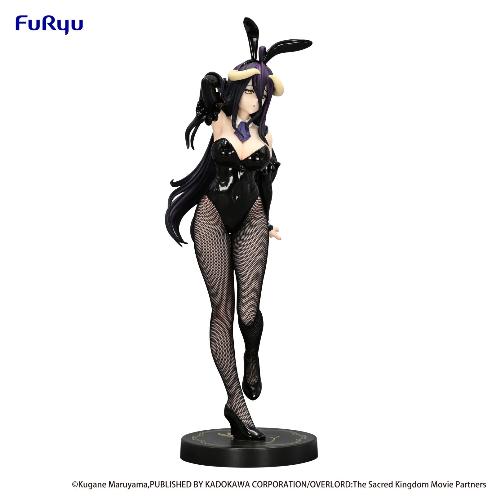 PRE ORDER Overlord: BICUTE BUNNIES FIGURE - Albedo (Black Colour Version)