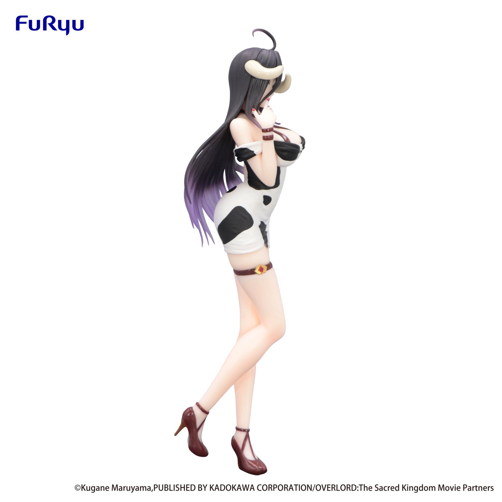 PRE ORDER Overlord: TRIO TRY IT FIGURE - Albedo (Mini Dress Cow Pattern Version)