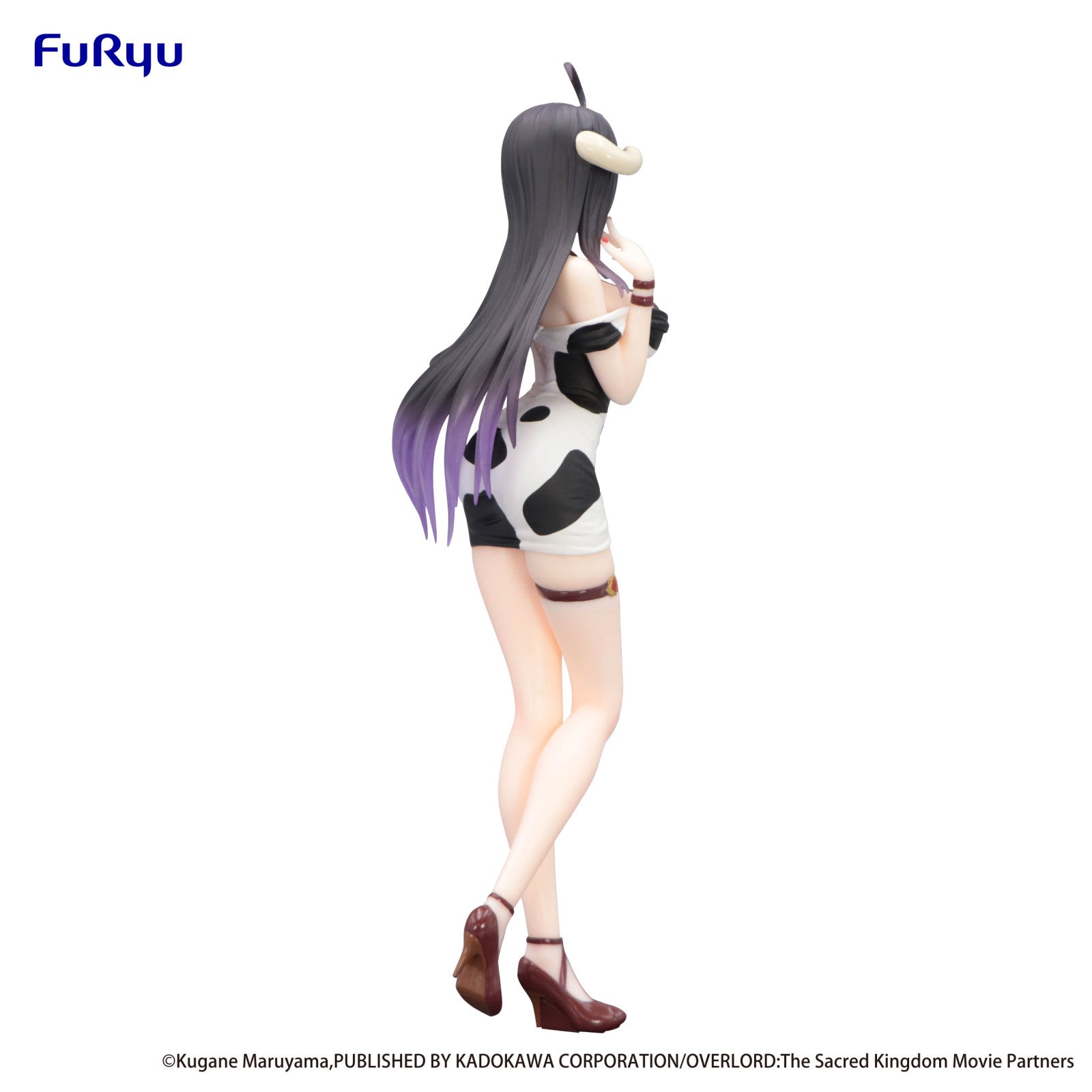 PRE ORDER Overlord: TRIO TRY IT FIGURE - Albedo (Mini Dress Cow Pattern Version)