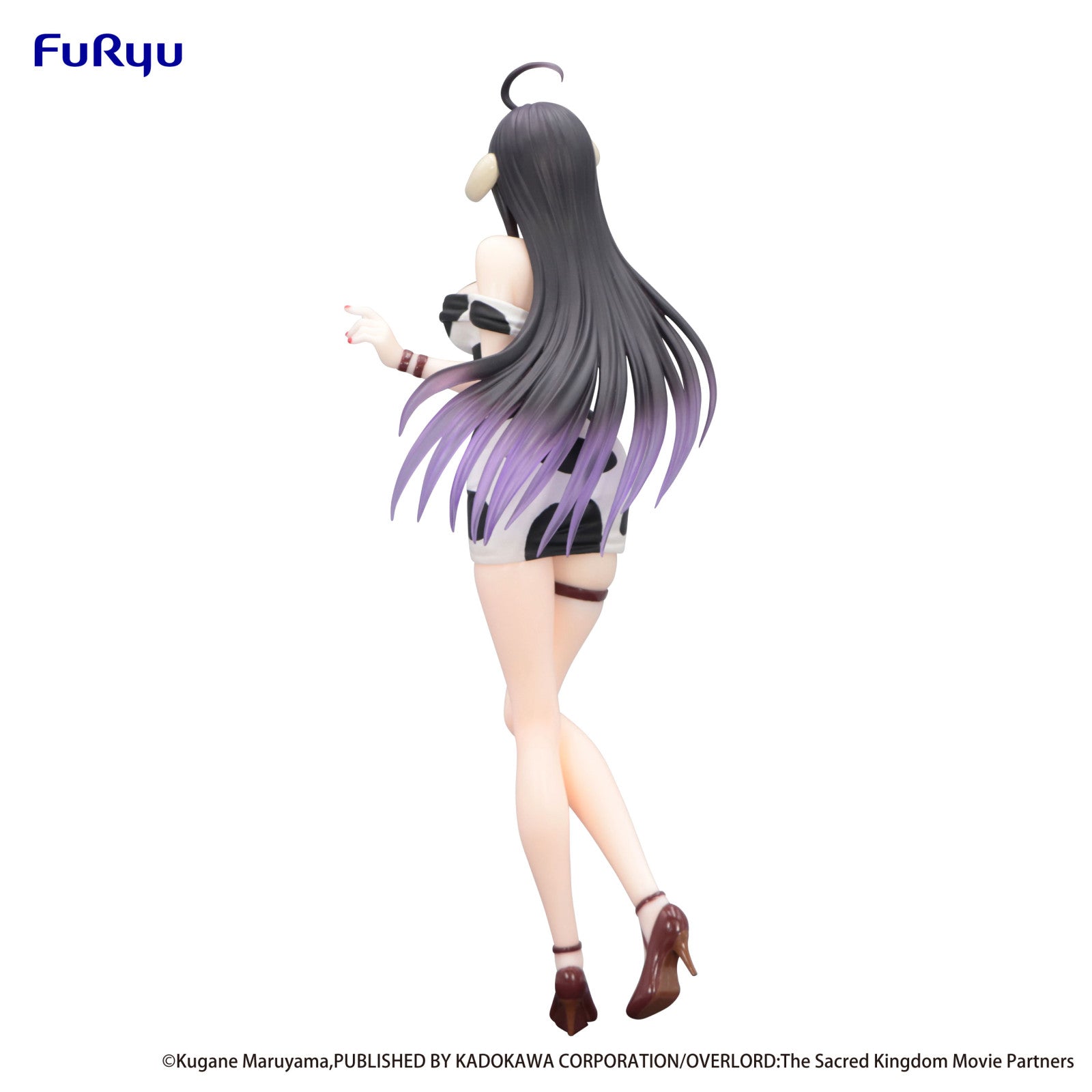 PRE ORDER Overlord: TRIO TRY IT FIGURE - Albedo (Mini Dress Cow Pattern Version)