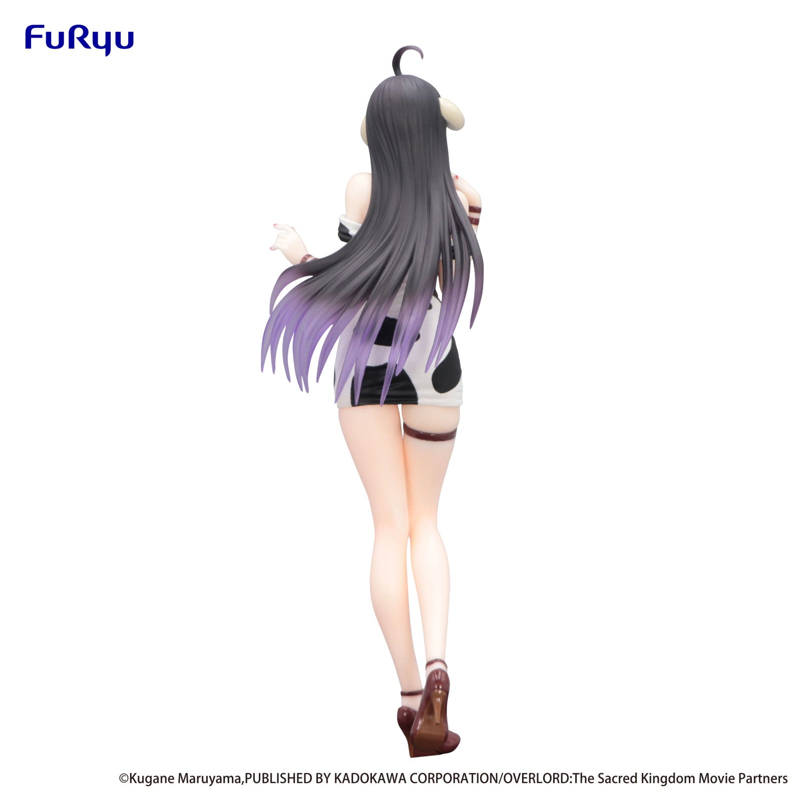 PRE ORDER Overlord: TRIO TRY IT FIGURE - Albedo (Mini Dress Cow Pattern Version)