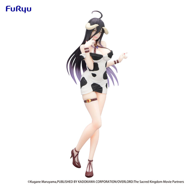 PRE ORDER Overlord: TRIO TRY IT FIGURE - Albedo (Mini Dress Cow Pattern Version)