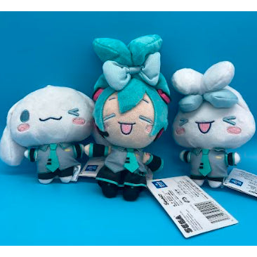 Hatsune Miku X Cinnamoroll: MASCOT PLUSHIES