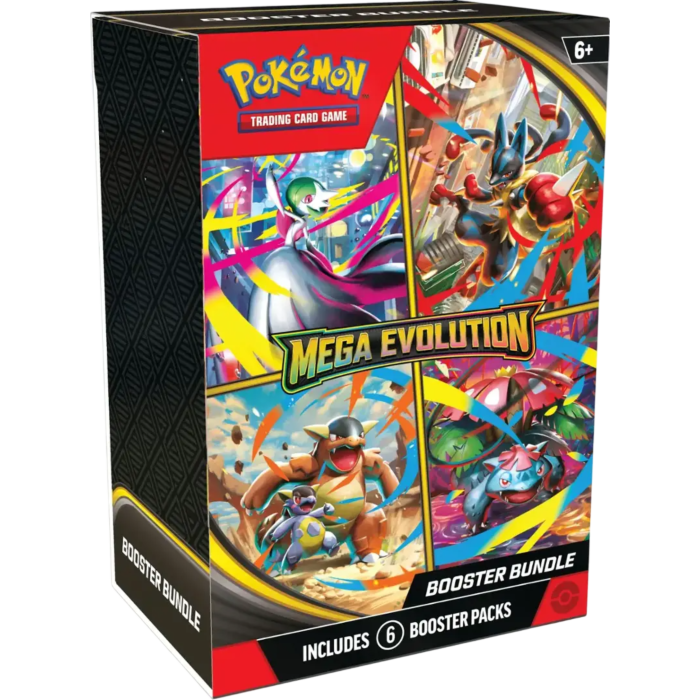 Pokemon - Mega Evolutions Booster Bundle (6 Packs)