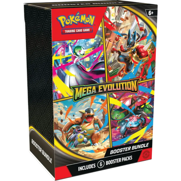 Pokemon - Mega Evolutions Booster Bundle (6 Packs)