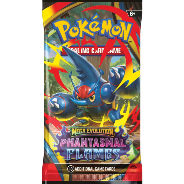Pokemon: TCG - Mega Evolutions 2 Phantasmal Flames Booster (Single Pack)
