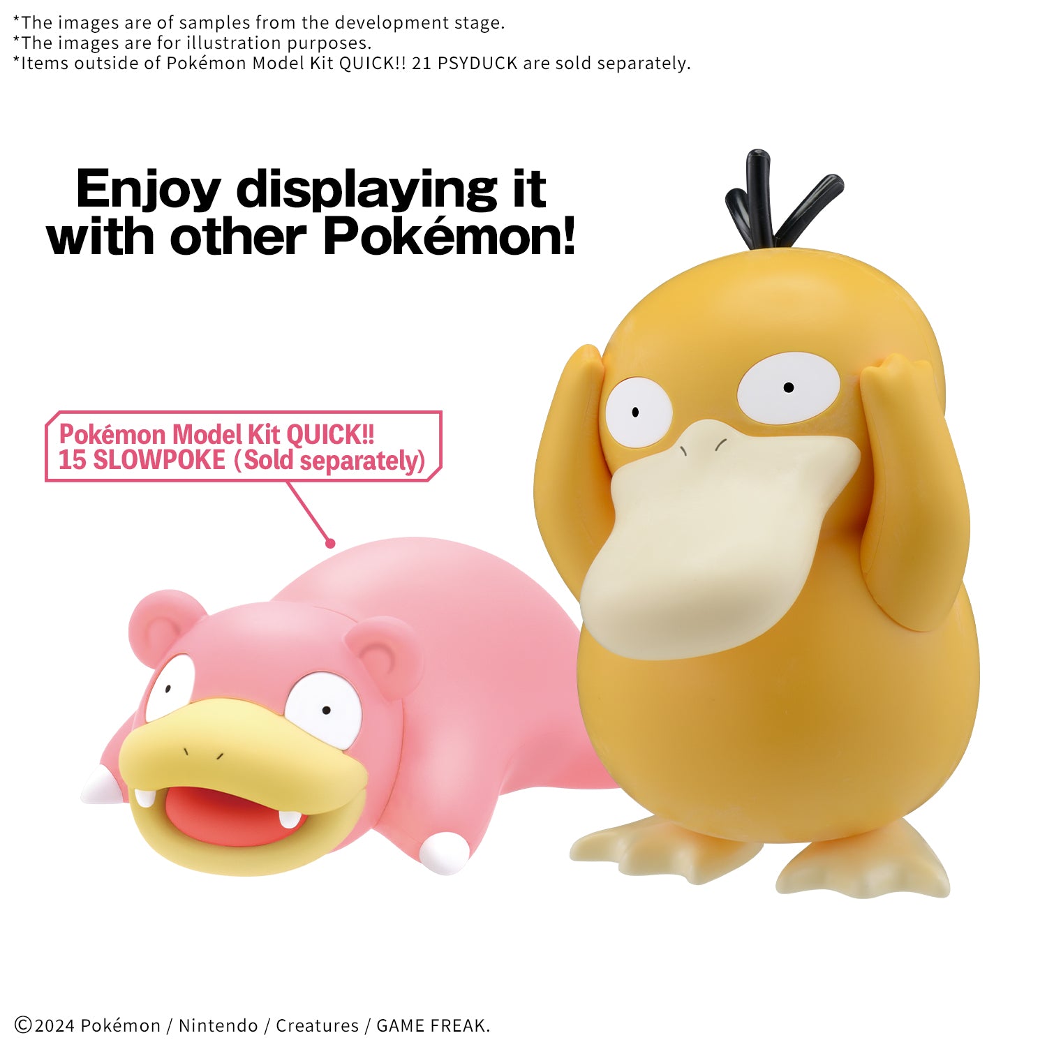 -PRE ORDER- Pokemon Model Kit Quick!! 21 Psyduck