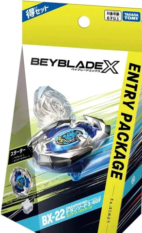 Beyblade X BX-22 Dran Sword Entry Set