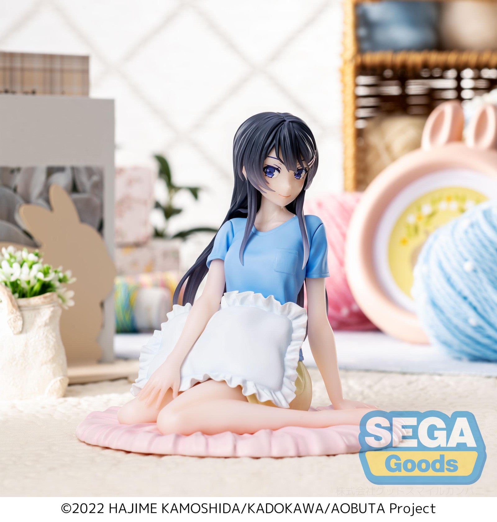 PRE ORDER Rascal Does Not Dream of Bunny Girl Senpai: LUMINASTA FIGURE - Mai Sakurajima (Pajamas Ver)