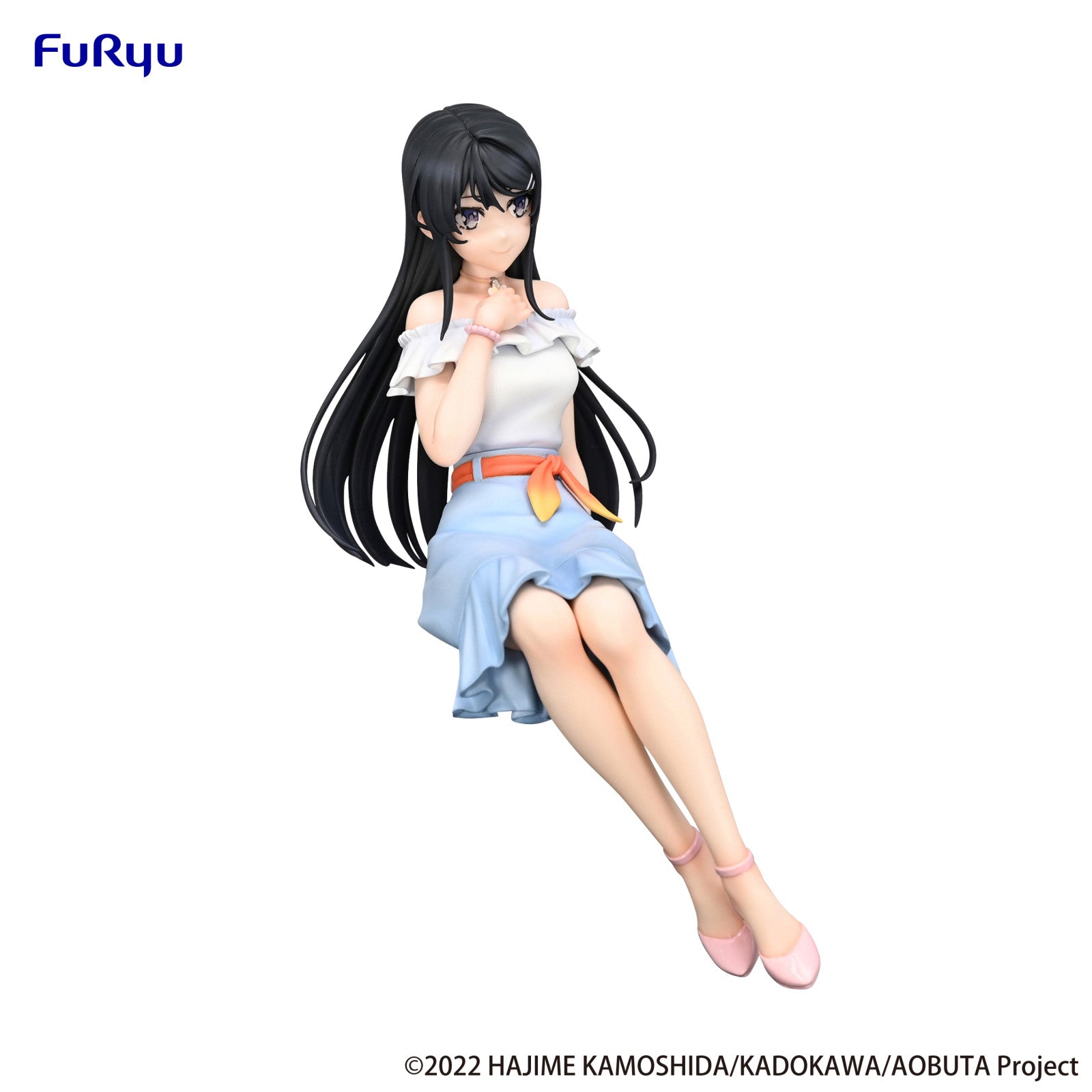 PRE ORDER Rascal Does Not Dream of A Bunny Girl Senpai: NOODLE STOPPER FIGURE - Mai Sakurajima Summer Outfit Version