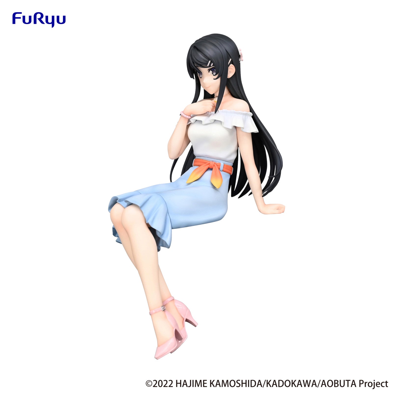 PRE ORDER Rascal Does Not Dream of A Bunny Girl Senpai: NOODLE STOPPER FIGURE - Mai Sakurajima Summer Outfit Version