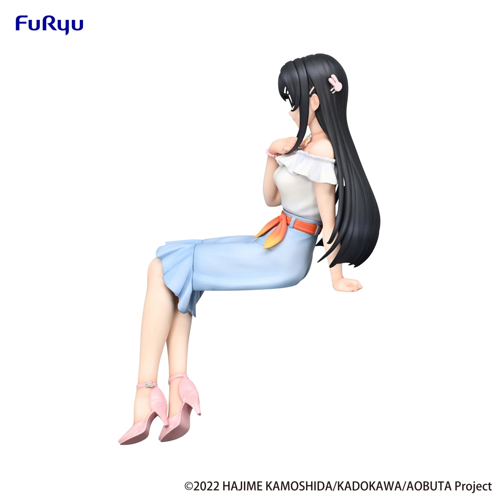 PRE ORDER Rascal Does Not Dream of A Bunny Girl Senpai: NOODLE STOPPER FIGURE - Mai Sakurajima Summer Outfit Version