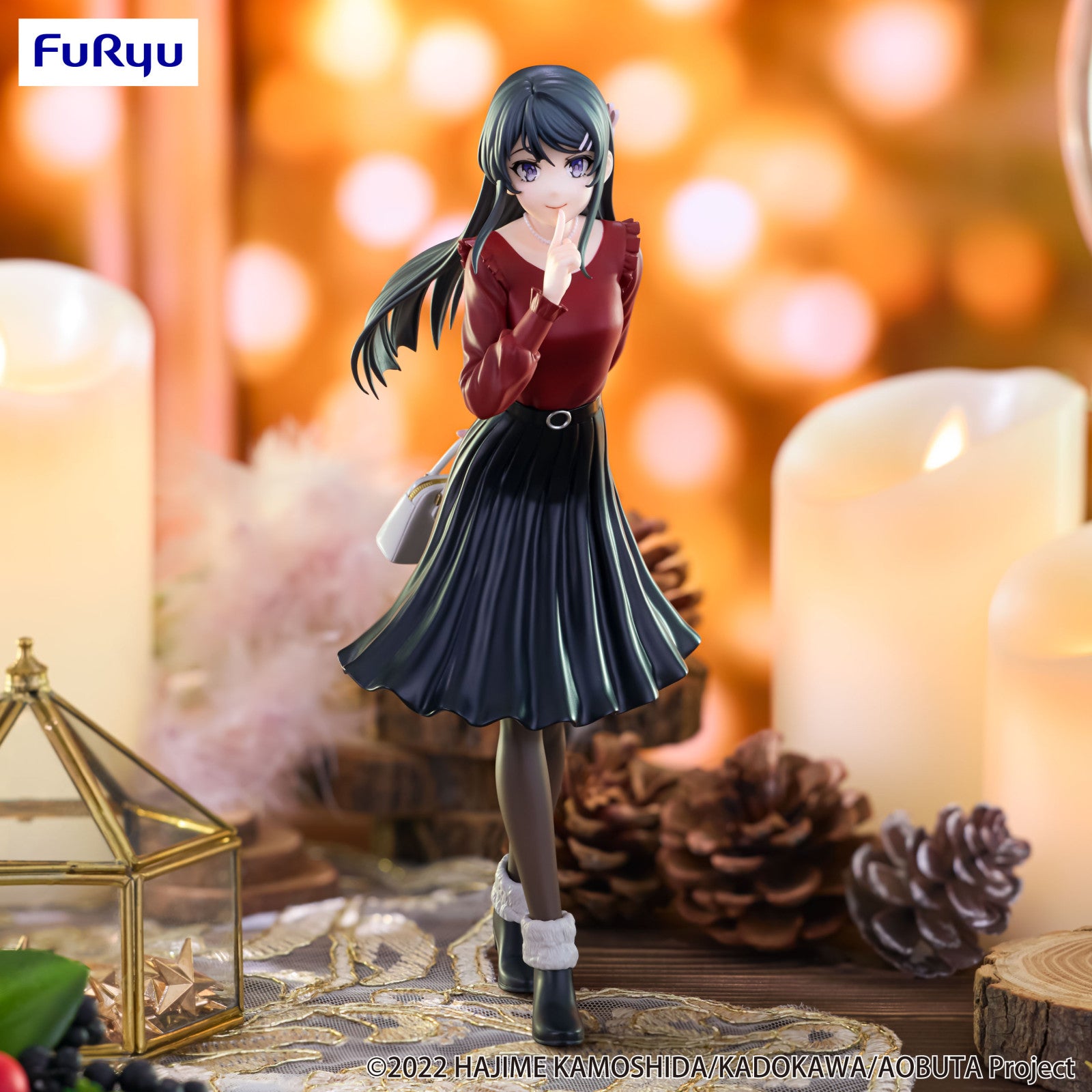 PRE ORDER Rascal Does Not Dream Series: TRIO TRY IT FIGURE - Mai Sakurajima (Winter Outfit Version)