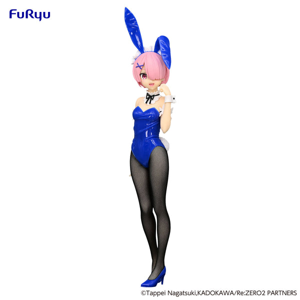 PRE ORDER Re:ZERO Starting Life in Another World: BICUTE BUNNY FIGURE - Ram (Blue Version)