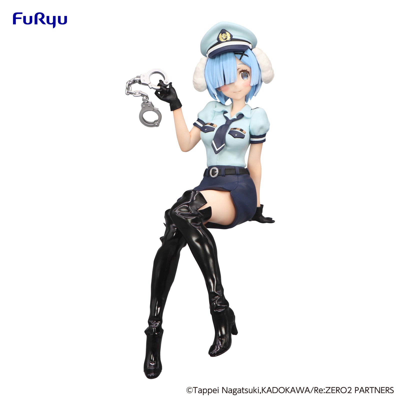 Re:ZERO Starting Life in Another World: NOODLE STOPPER FIGURE - Rem Puppy Police Officer