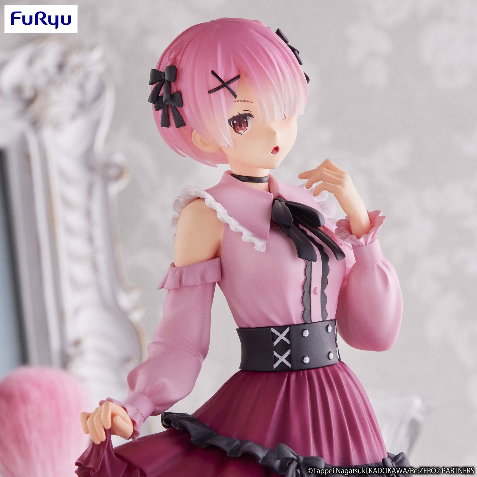 Re:ZERO Starting Life in Another World: TRIO TRY IT FIGURE - Ram Girly Outfit
