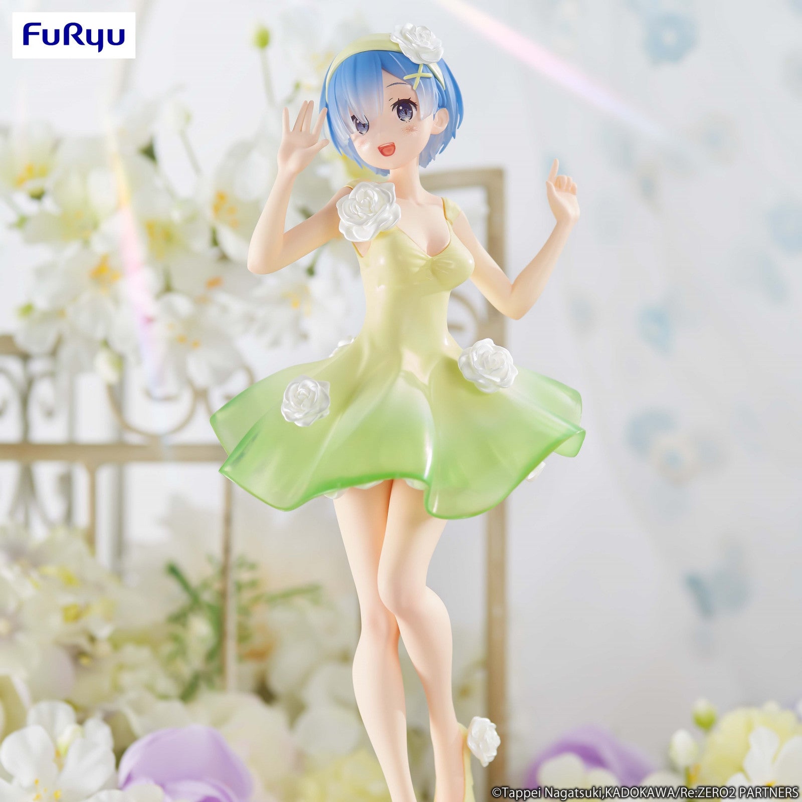 Re:ZERO Starting Life in Another World: TRIO TRY IT FIGURE - Rem (Flower Dress Ver)