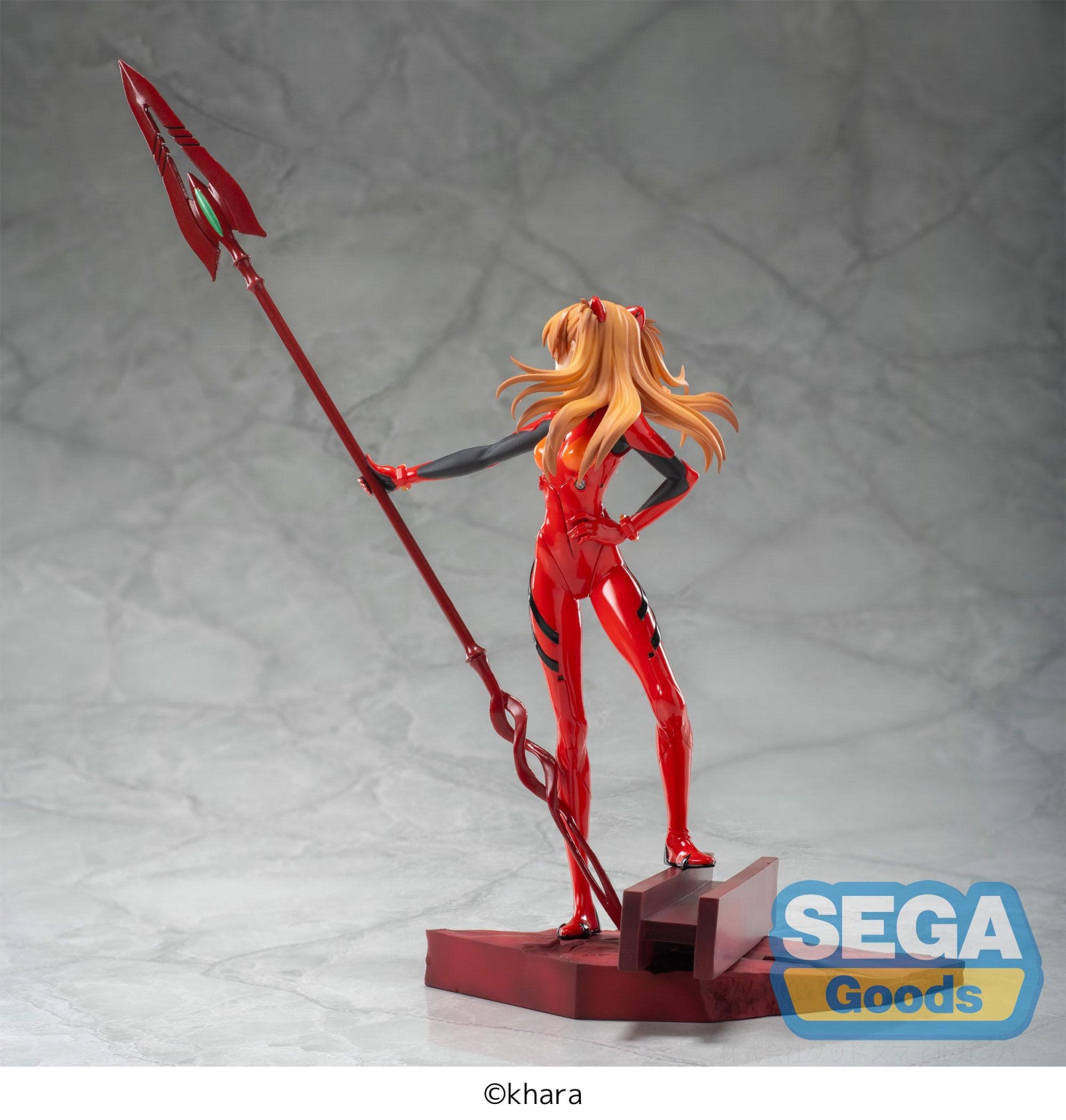 PRE ORDER Rebuild of Evangelion: 3.0+1.0 Thrice Upon a Time: LUMINASTA FIGURE - Asuka Shikinami Langley X Spear of Cassius