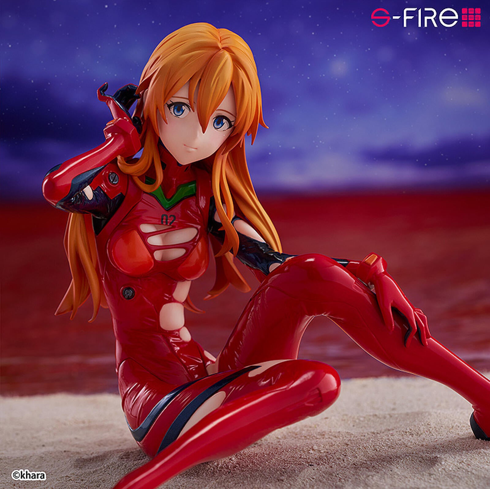 PRE ORDER Rebuild of Evangelion: 1/7 SCALE S-FIRE FIGURE - Asuka Langley