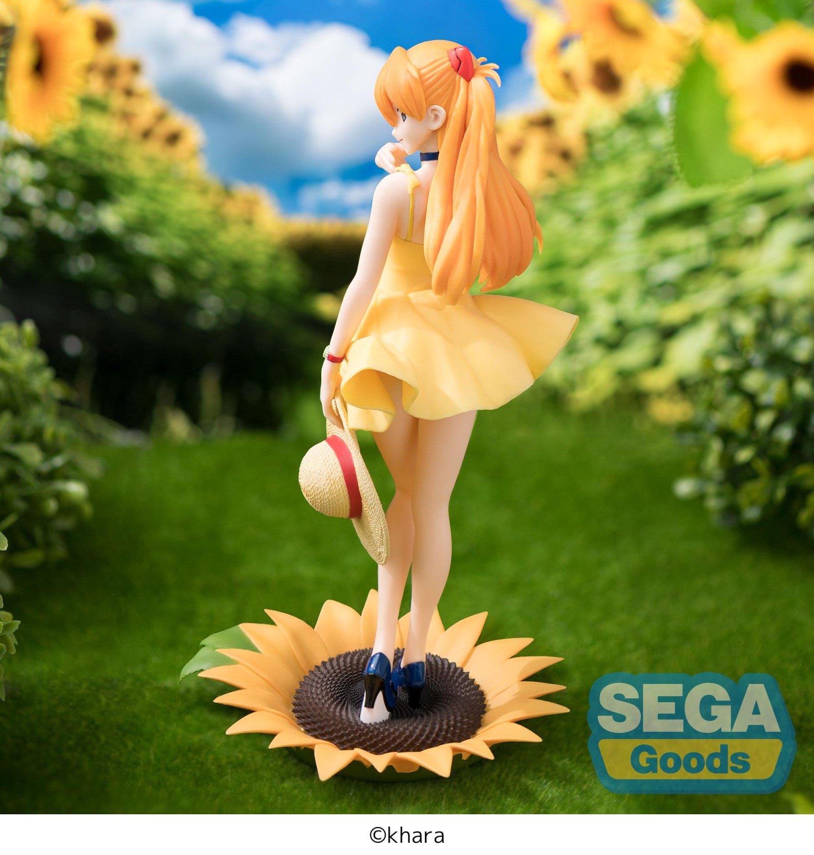 PRE ORDER Neon Genesis Evangelion: LUMINASTA FIGURE - Asuka (Summer Dress Version 2)