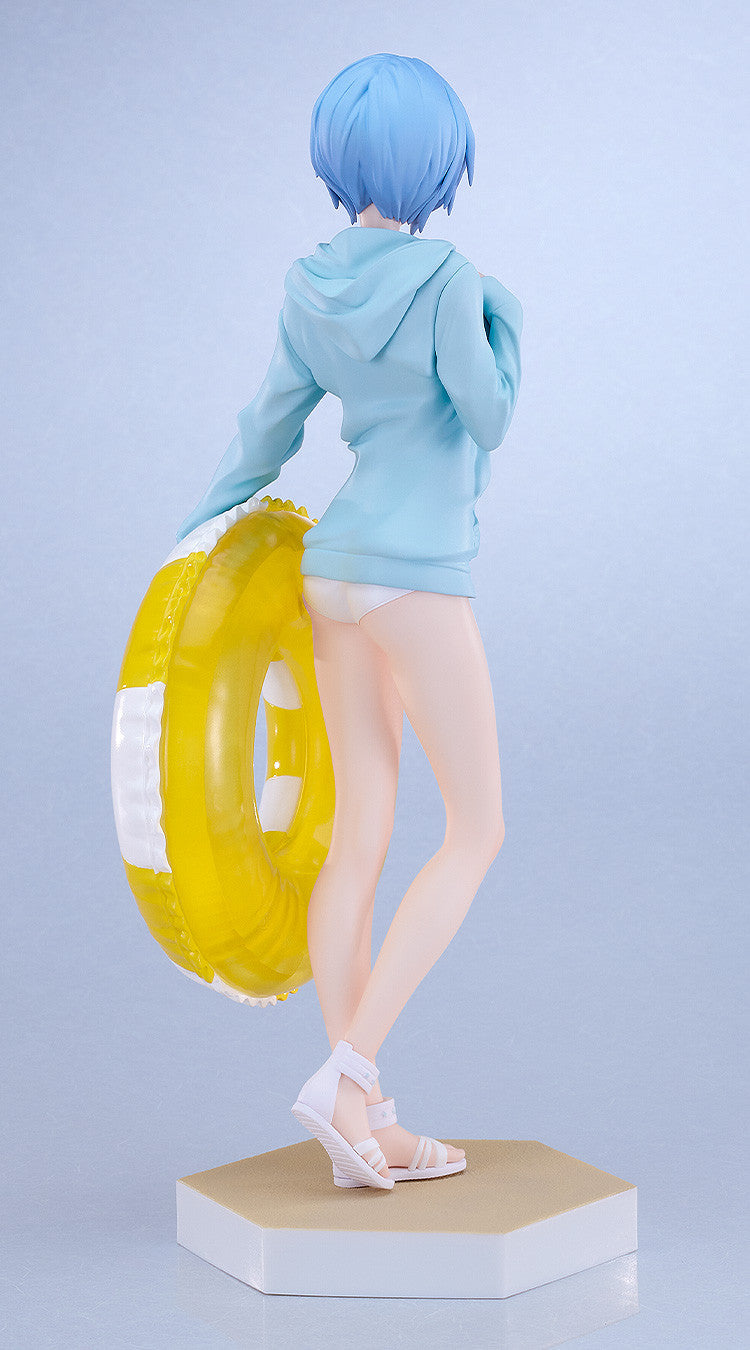 PRE ORDER Rebuild of Evangelion: POP UP PARADE L SIZE - Beach Queens Rei Ayanami