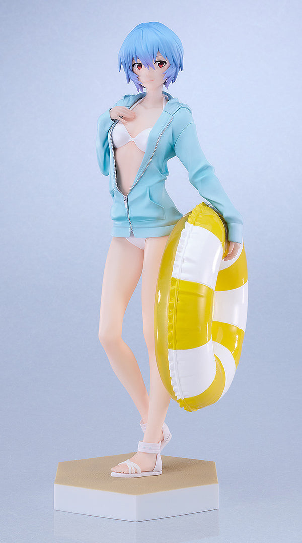 PRE ORDER Rebuild of Evangelion: POP UP PARADE L SIZE - Beach Queens Rei Ayanami