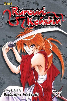 Manga: Rurouni Kenshin (3-in-1 Edition), Vol. 1