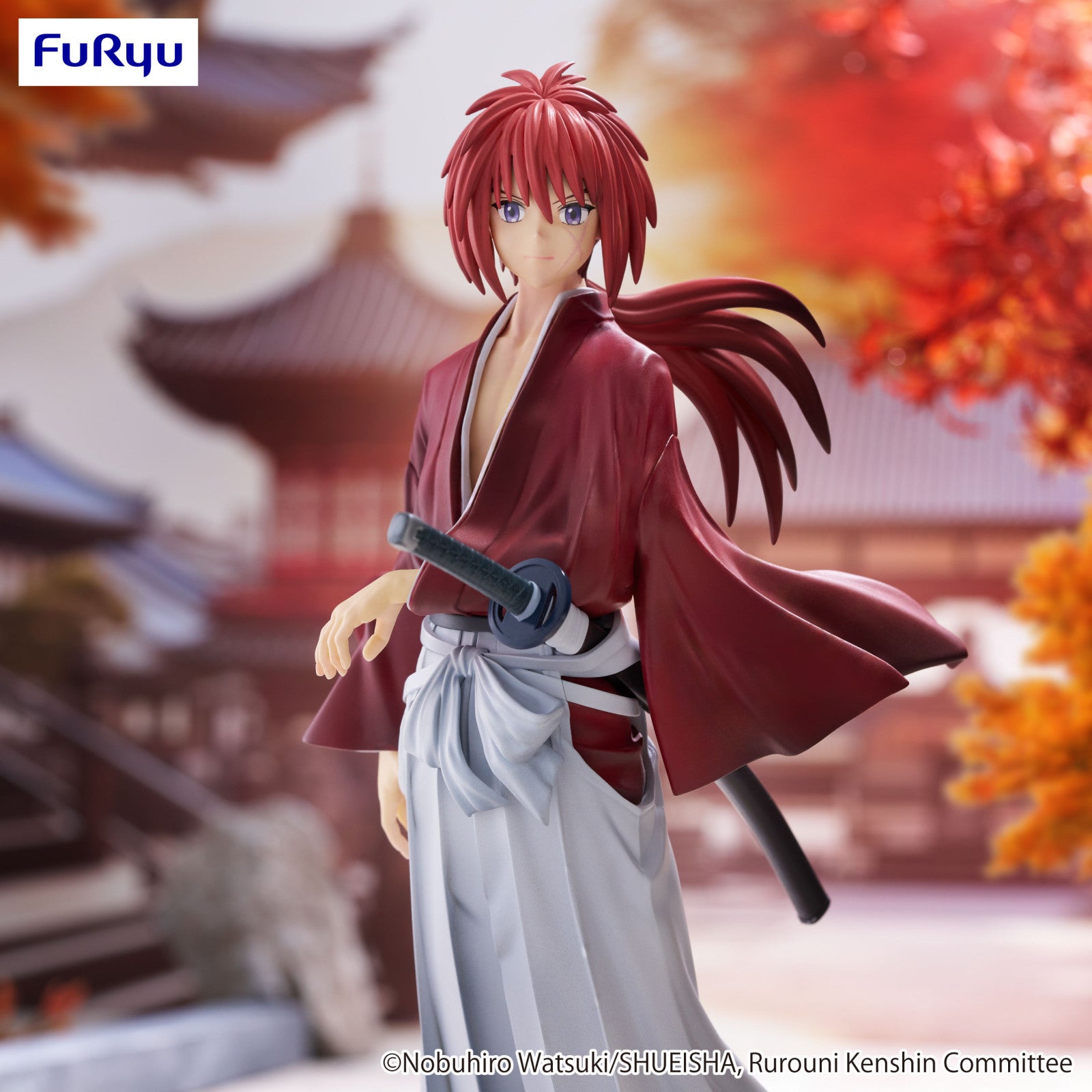 PRE ORDER Rurouni Kenshin Meiji Swordsman Romantic Story: TRIO TRY IT FIGURE - Kenshin Himura