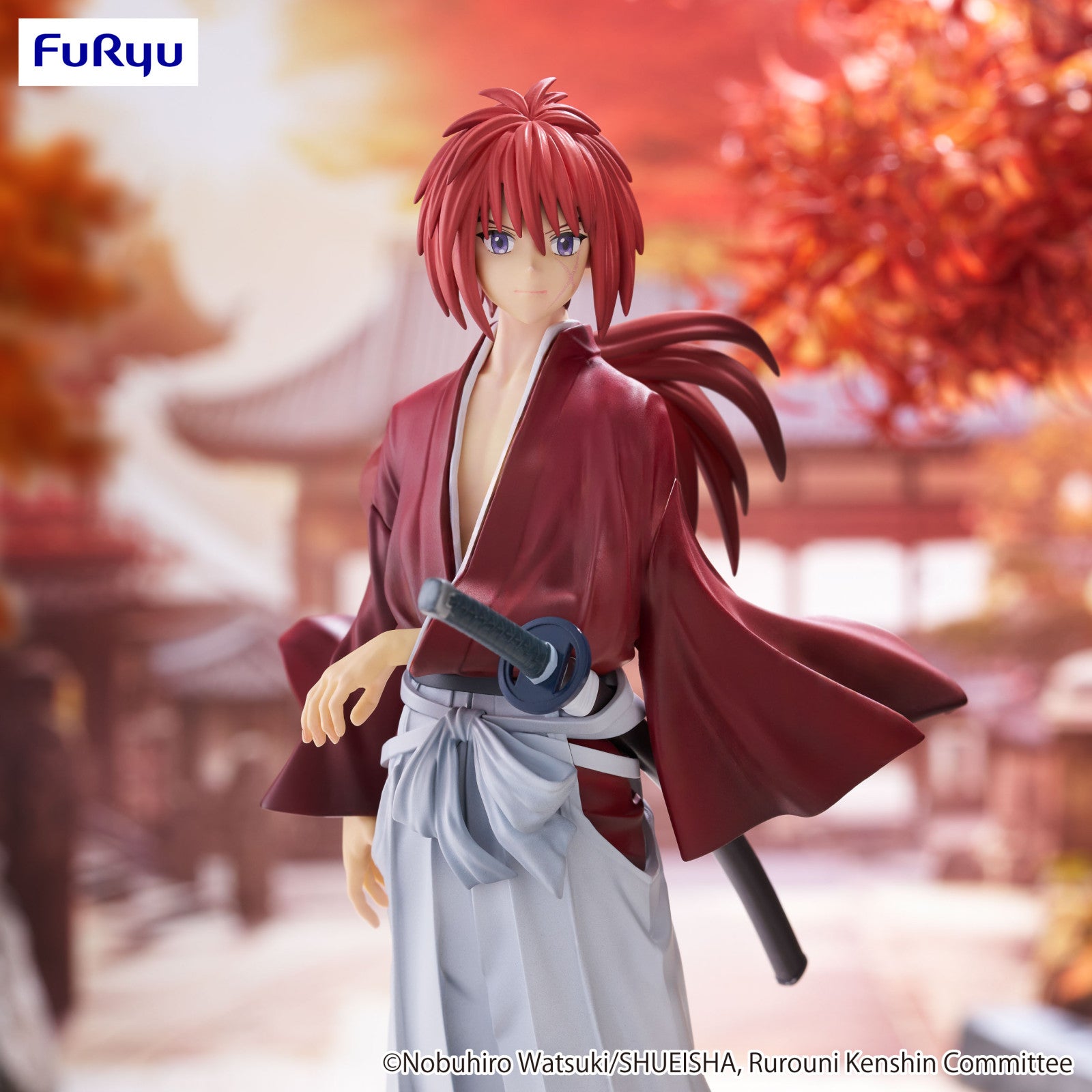 PRE ORDER Rurouni Kenshin Meiji Swordsman Romantic Story: TRIO TRY IT FIGURE - Kenshin Himura