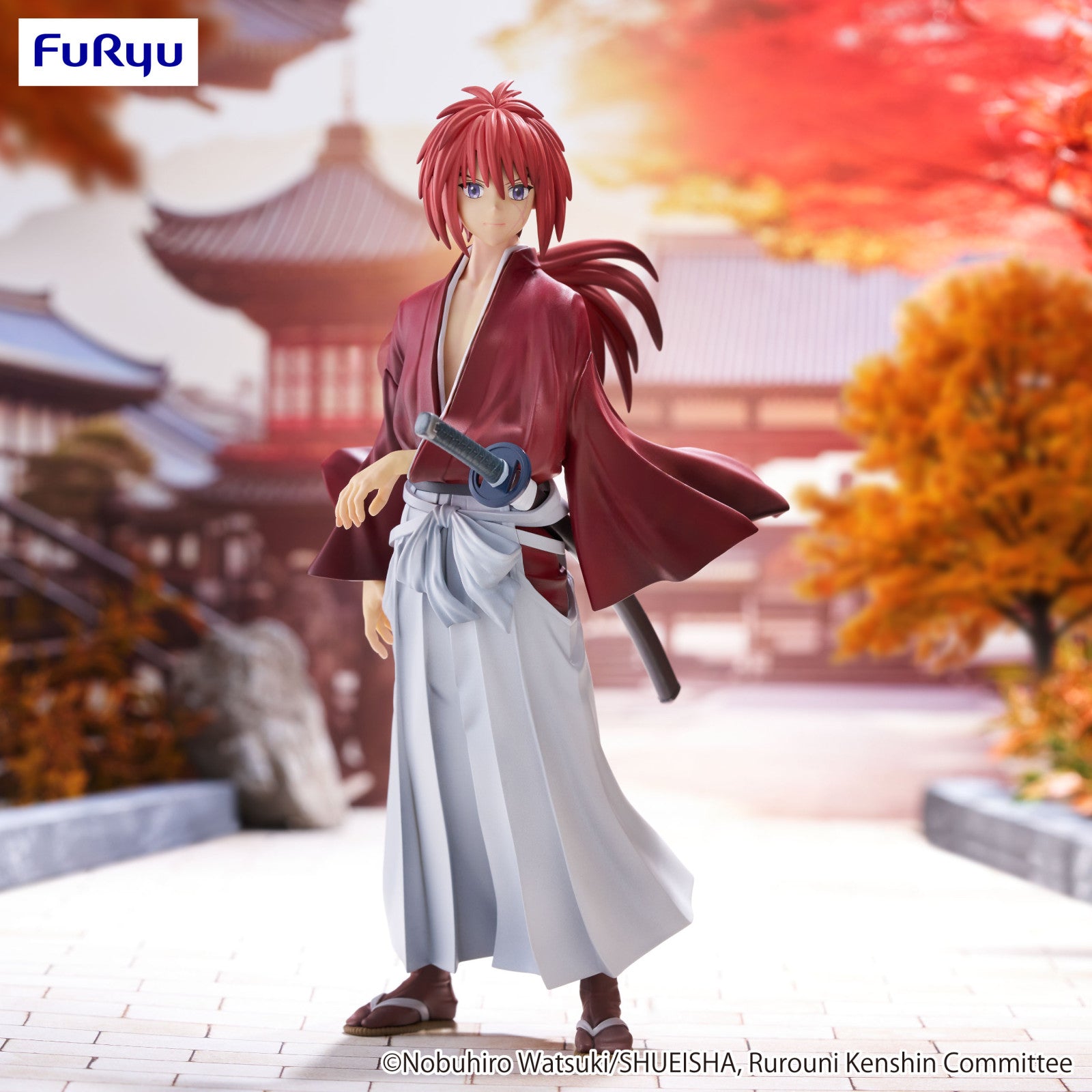 PRE ORDER Rurouni Kenshin Meiji Swordsman Romantic Story: TRIO TRY IT FIGURE - Kenshin Himura